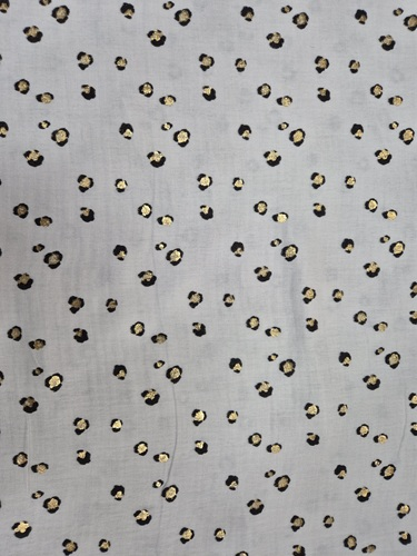 Musselin Leopard gold
